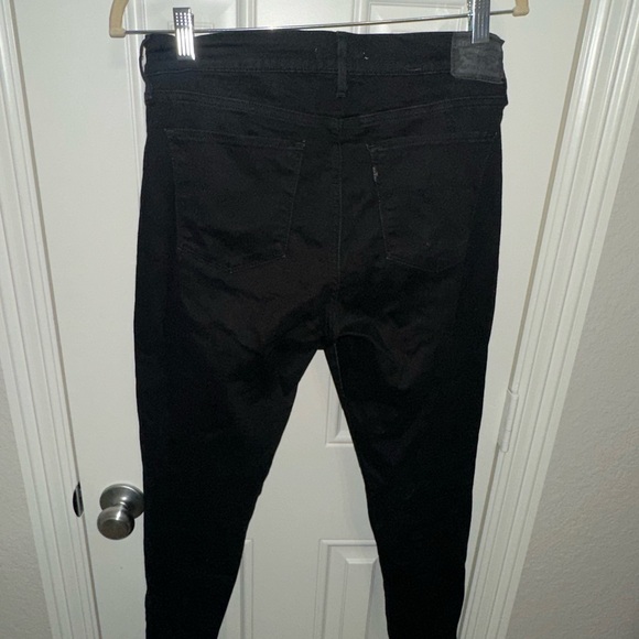 Women's Black Levi 710 Jeans size 31 - Picture 3 of 4